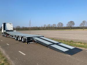 2012 Nooteboom MCO-48-03 Dieplader - Hydr Bed - 2x Powersteering RC - Liftaxle - Winch - Ramps