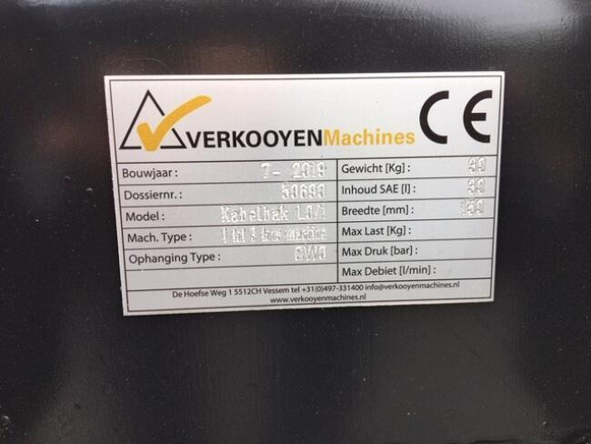 2026 VM-CK Banaanbak / Kabelbak 15cm CW05 ADV331 | Aanbouwdelen | Graafbak