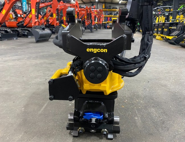 1 Engcon EC204 Tiltrotator CW05-CW05 SS0 (afneembaar) VV1207 | Aanbouwdelen | Draaikantelstuk