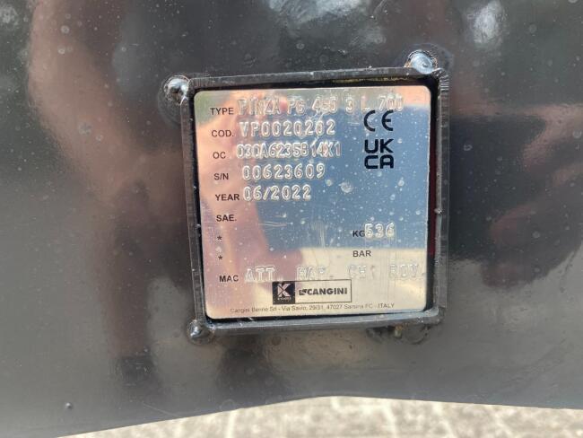 2022 Cangini Benne 450PG CW10 sorteergrijper (zonder rotator) VK8491 | Aanbouwdelen | Sloop/Sorteerknijper