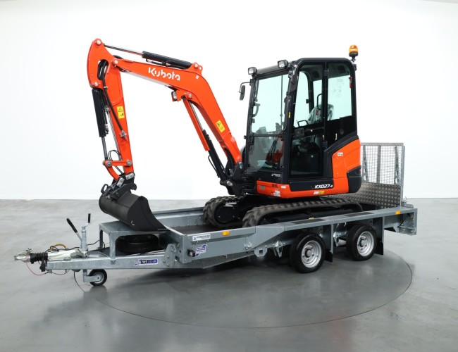 1 Ifor Williams GX125 HD Klep ADV1022 | Aanhangwagen | Machinetransporter