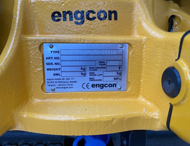 1 Engcon EC209 Tiltrotator KX080-4 - QS45 - SS9 VK8727 | Aanbouwdelen | Draaikantelstuk