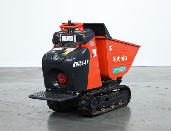 2022 Kubota KC70H-4P VK8762 | Dumper | Rupsdumper