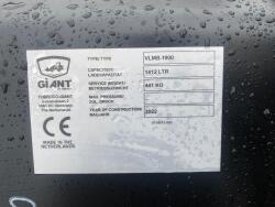 2025 Giant Volumebak 50+ 1412ltr 190cm (G3500) ADV1028 | Aanbouwdelen | Shovel / Loader bakken