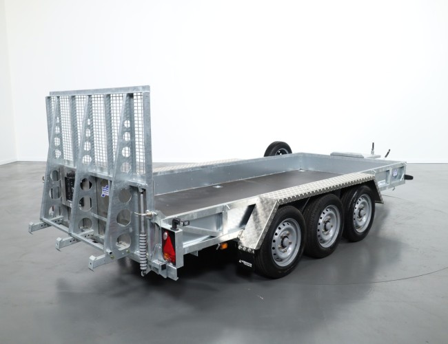 1 Ifor Williams GP146 Klep 3-asser ADV1032 | Aanhangwagen | Machinetransporter