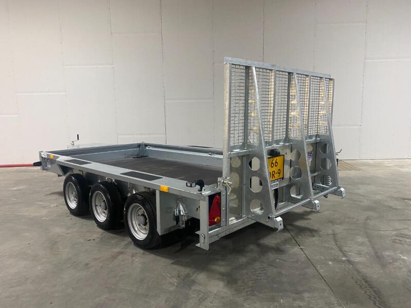 2025 Ifor Williams GX126 Klep 3-asser ADV1035 | Aanhangwagen | Machinetransporter