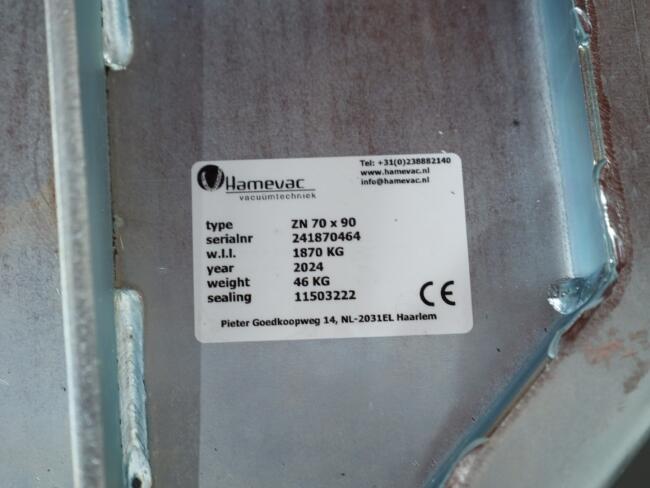 2025 Hamevac VHU-3000-AR Accu Vacuumunit ADV1117 | Vacuum techniek | Vacuum Hef Unit