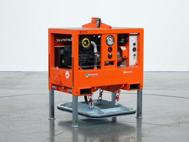 2025 Hamevac VHU-3000-AR Accu Vacuumunit ADV1117 | Vacuum techniek | Vacuum Hef Unit