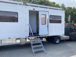 2001 Doornwaard DT7000 Gesloten BE Oplegger Commando Airco + Generator (ex-politie) VT510 | Transport | Opleggers