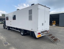 2001 Doornwaard DT7000 Gesloten BE Oplegger Commando Airco + Generator (ex-politie) VT510 | Transport | Opleggers