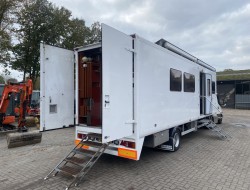 2001 Doornwaard DT7000 Gesloten BE Oplegger Commando Airco + Generator (ex-politie) VT511 | Transport | Opleggers