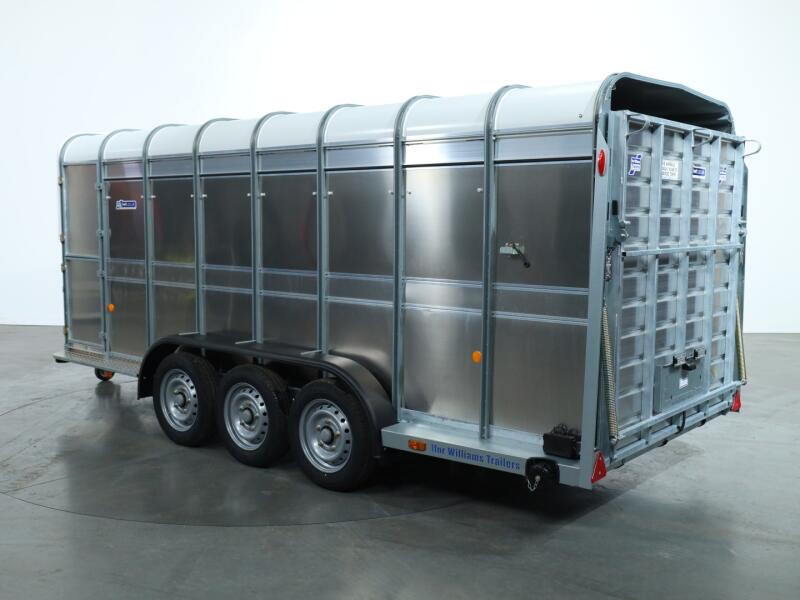 2025 Ifor Williams TA510 16x6 (497x178x182cm) Veetrailer 3-asser ADV1146 | Aanhangwagen | Veetrailer