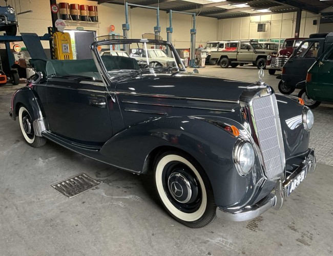 1955 Mercedes 220 Cabriolet Oldtimer DV1252 | Transport | Auto's