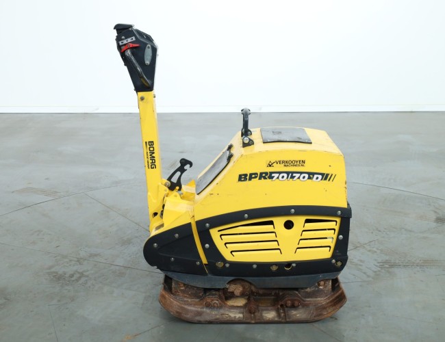 2011 Bomag BPR70/70De VK9851 | Grondverdichting | Trilplaat