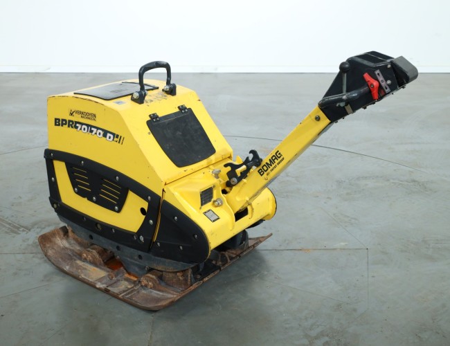 2011 Bomag BPR70/70De VK9851 | Grondverdichting | Trilplaat