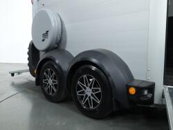 2025 Ifor Williams HBX506 2 paards trailer - Voorlosser RH (zwart) VT775 | Aanhangwagen | Paardentrailer