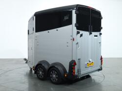 2025 Ifor Williams HBX506 2 paards trailer - Voorlosser RH (zwart) VT775 | Aanhangwagen | Paardentrailer
