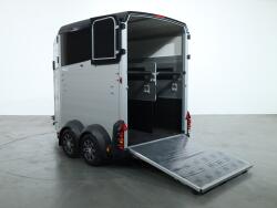 2025 Ifor Williams HBX506 2 paards trailer - Voorlosser RH (zwart) VT775 | Aanhangwagen | Paardentrailer