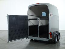 2025 Ifor Williams HBEco 506 Paardentrailer 2-paards (zilver) VT778 | Aanhangwagen | Paardentrailer