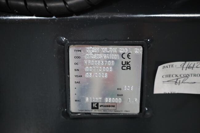 2025 Cangini Benne Dozer Xplane 230cm Leveler Giant DV1299 | Aanbouwdelen | Levelbord