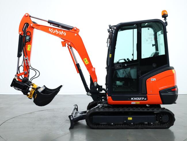 2026 Kubota KX027-4 Hi Spec + Engcon EC02 S30-S30 afneembaar ADV1296 | Graafmachine | Minigraver