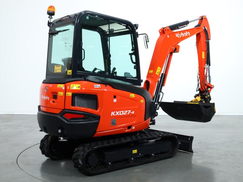 2026 Kubota KX027-4 Hi Spec + Engcon EC02 S30-S30 afneembaar ADV1296 | Graafmachine | Minigraver