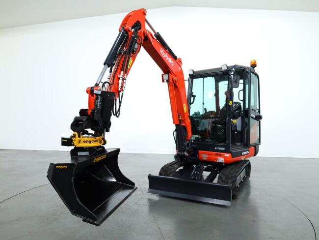 2026 Kubota KX027-4 Hi Spec + Engcon EC02 S30-S30 afneembaar ADV1296 | Graafmachine | Minigraver