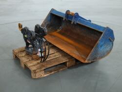 2023 Lehnhoff Powertilt PTS050 mit HS03 (MS03) + Loffel fur KX042-4 / KX037-4 DV1313 | Aanbouwdelen | Snelwissels