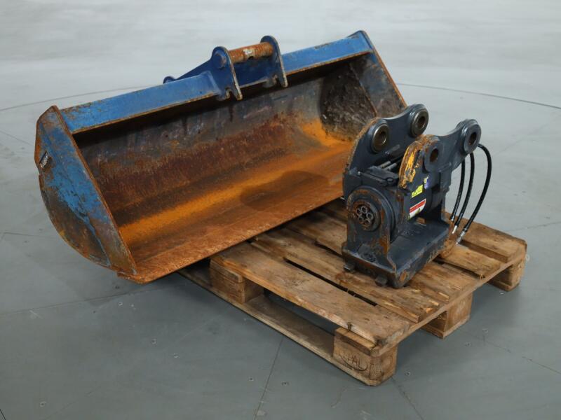 2023 Lehnhoff Powertilt PTS050 mit HS03 (MS03) + Loffel fur KX042-4 / KX037-4 DV1313 | Aanbouwdelen | Snelwissels