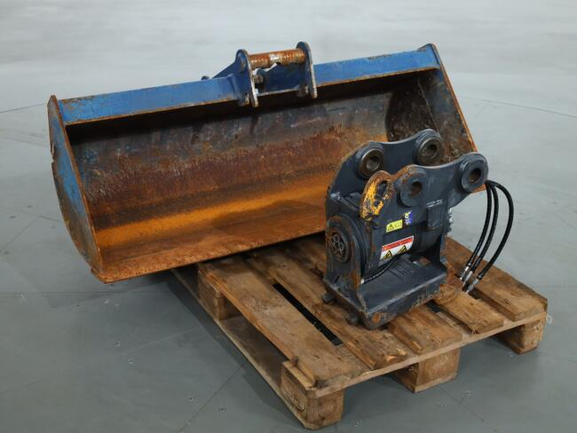 2023 Lehnhoff Powertilt PTS050 mit HS03 (MS03) + Loffel fur KX042-4 / KX037-4 DV1313 | Aanbouwdelen | Snelwissels