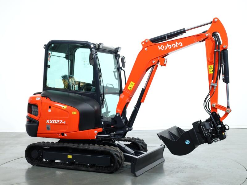 2026 Kubota KX027-4 HI + Compacttilt CTR3 Draaikantelstuk ADV1298 | Graafmachine | Minigraver