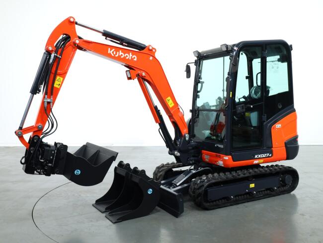 2026 Kubota KX027-4 HI + Compacttilt CTR3 Draaikantelstuk ADV1298 | Graafmachine | Minigraver