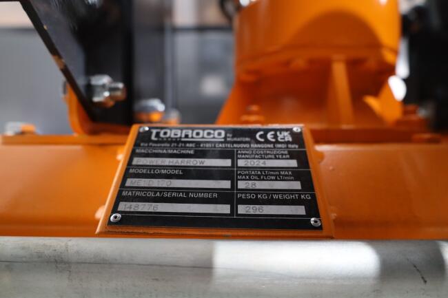 2025 Giant Rotorkopeg 170cm incl graszaaibak en gaasrol (30ltr) VK10426 | Aanbouwdelen | Grondfrees