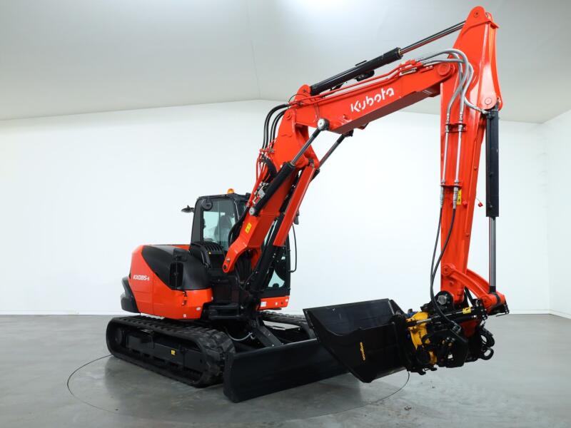 2026 Kubota KX085-5 2PC + Engcon EC209 S45 ADV1314 | Graafmachine | Minigraver