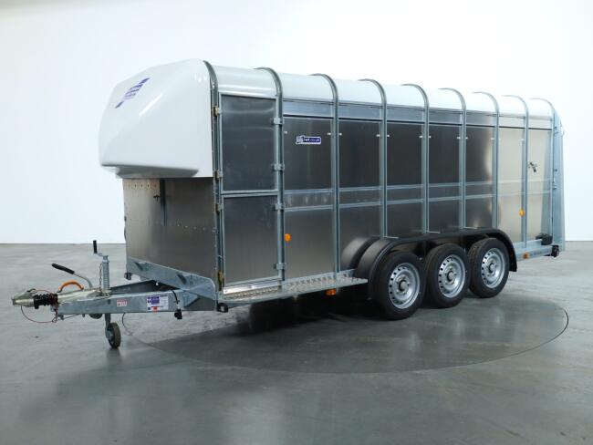 2026 Ifor Williams TA510 16x6 (497x178x182cm) Veetrailer 3-asser VT1020 | Aanhangwagen | Veetrailer