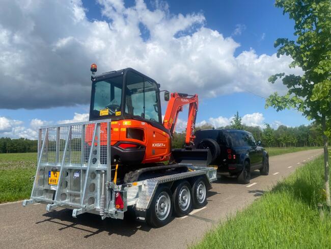 2023 Ifor Williams GP126 Klep 3-asser VK10830 | Aanhangwagen | Machinetransporter