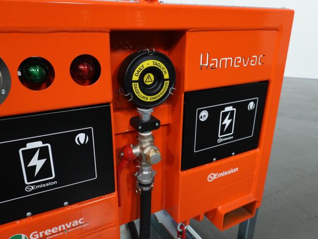 2026 Hamevac VHU-3000-AR Accu Vacuumunit VK11002 | Vacuum techniek | Vacuum Hef Unit