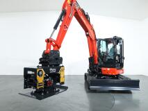 2026 Cangeo Plury W2 62 Trilblok met gripper CW10 (6-11t) VK11010 | Aanbouwdelen | Trilblok