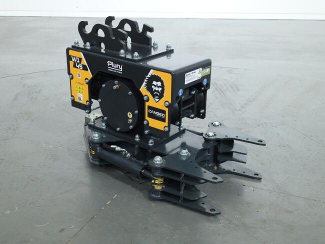 2026 Cangeo Plury W1 45 Trilblok met gripper CW05 (4-7t) VK11011 | Aanbouwdelen | Trilblok
