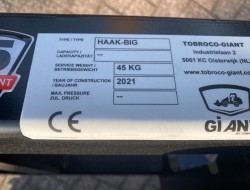 1 Giant Big Bag Hijsbok / Jib DV850 | Aanbouwdelen | Verleng jib